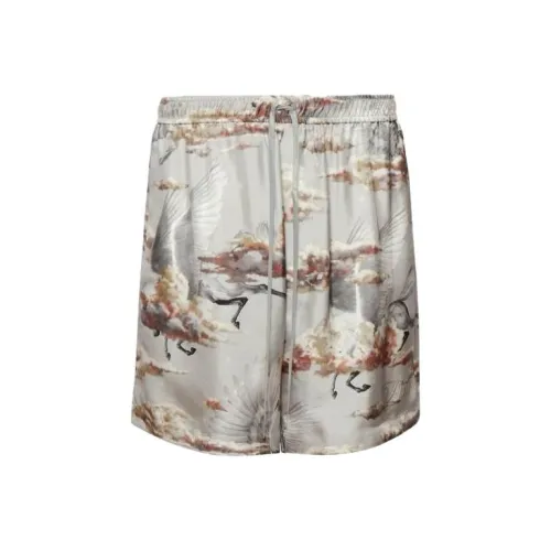 AMIRI Серые Мужские Повседневные Шорты