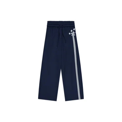 Crying Center Повседневные брюки Унисекс Темно-синий