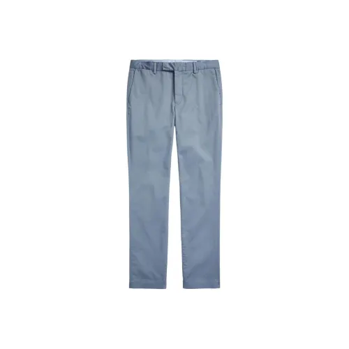 Polo Ralph Lauren FW23 Повседневные брюки Мужские Синий Серый