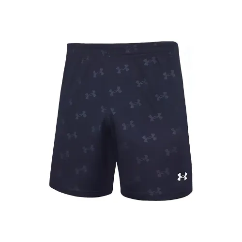 Under Armour Темно-синие Унисекс Повседневные шорты