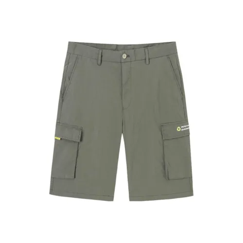 Wit Повседневные шорты Мужские Армейский зеленый