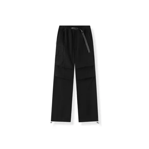 WILD LEADER Повседневные брюки Унисекс Черный