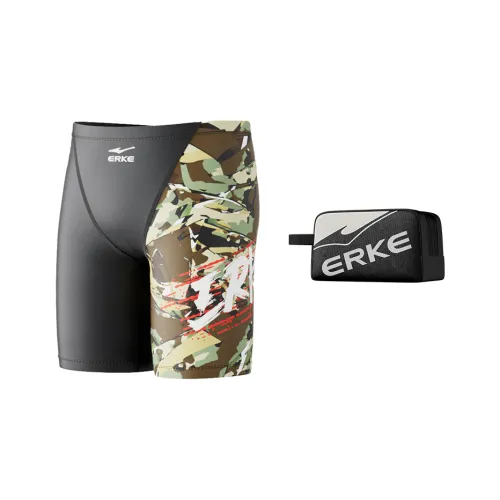Erke Мужские купальники Мужской двухкомпонентный комплект Черный