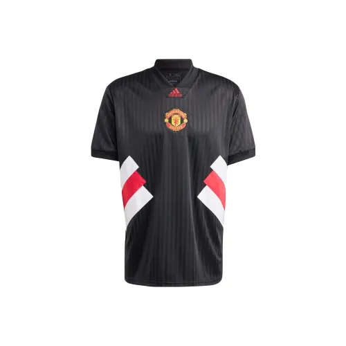 Adidas MANCHESTER UNITED THEATRE OF DREAMS Черный Мужские Футбольные Джерси