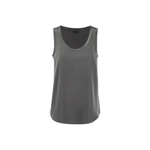 BRUNELLO CUCINELLI Майка Женская Серого цвета