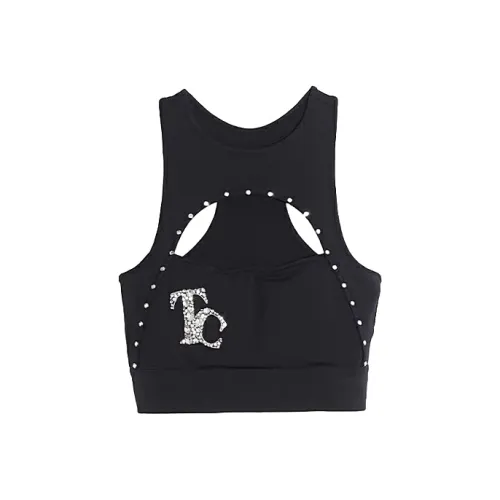 TCH Черные Женские Майки