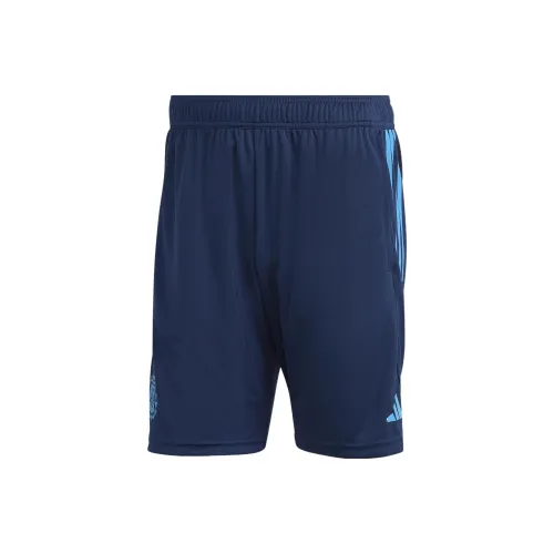 Adidas Футбол Шорты Мужские Синие