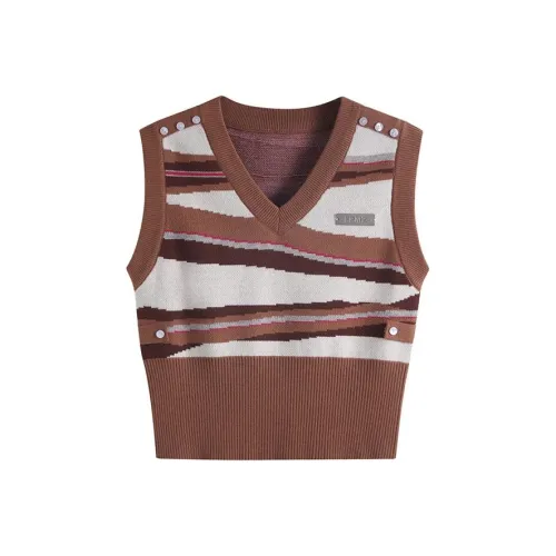 ANDN Коричневые Женские Майки