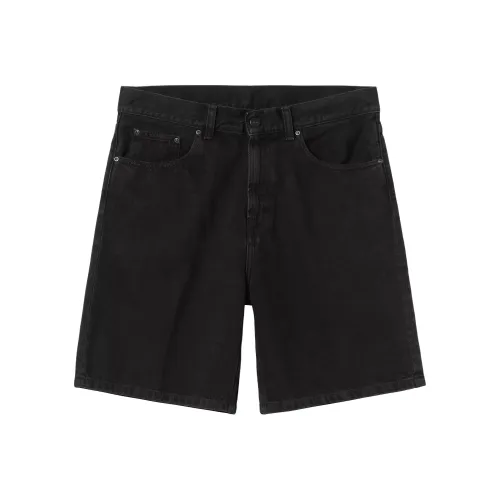 Carhartt WIP SS25 Nolan Короткие Джинсовые Шорты Мужские Черные