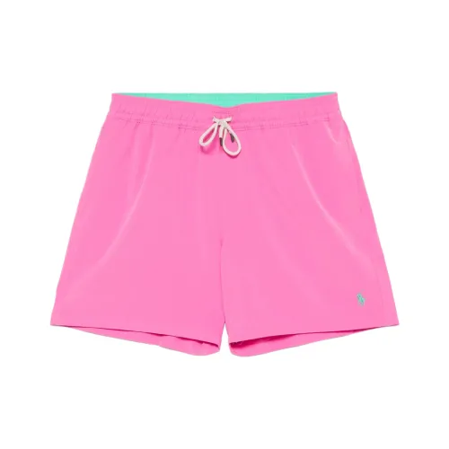 Polo Ralph Lauren Пляжные шорты Мужские Ярко-розовые