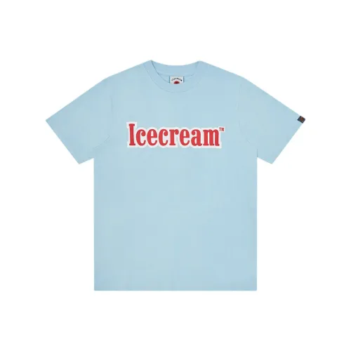 ICECREAM SS25 T-Shirt Унисекс Синий