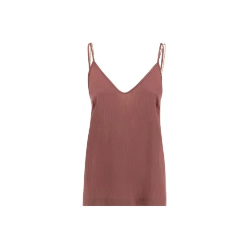 MaxMara Studio Майка Женская Ржаво-Красная