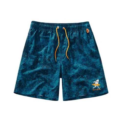 GAILANG Пляжные шорты Мужские Павлиний зеленый