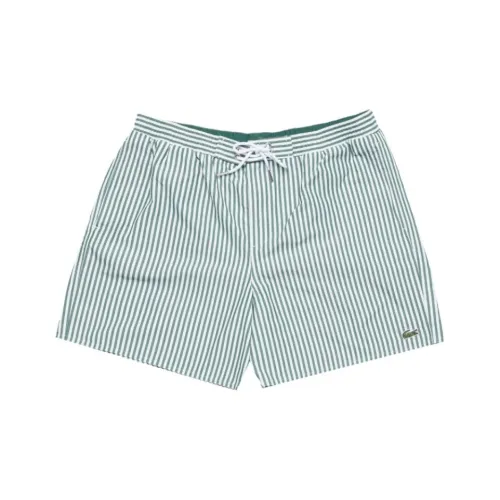 LACOSTE Плавательные шорты Мужские Зеленые