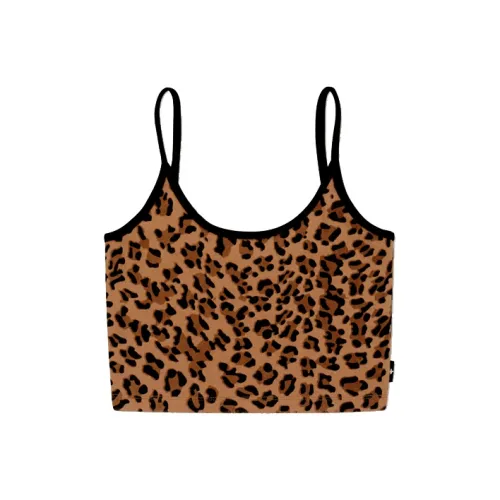 SMFK Wild World Wild World Series Леопардовый принт Женские Майки