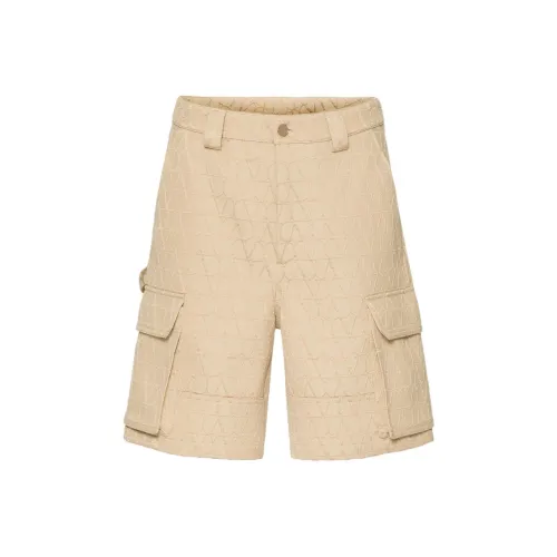 Valentino SS24 Повседневные шорты Мужские Хаки