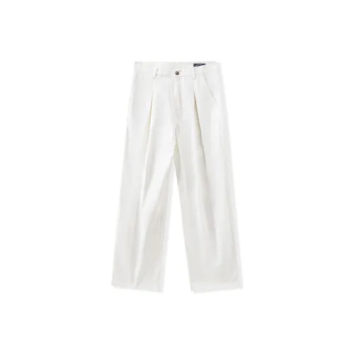 I'm David Повседневные брюки Унисекс Белый