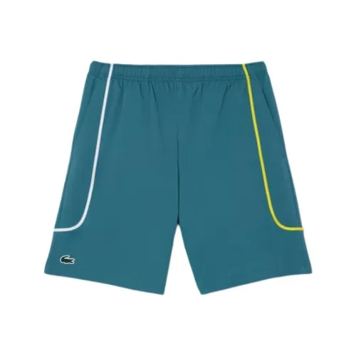 LACOSTE Повседневные шорты Мужские Синие