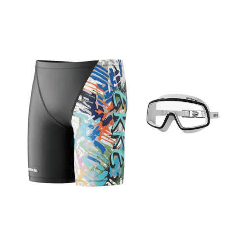 Erke Мужские купальники Мужской двухкомпонентный комплект Черный