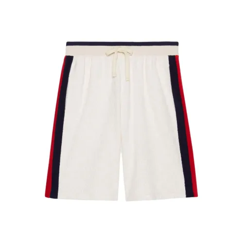 GUCCI Повседневные шорты Мужские Бежевые