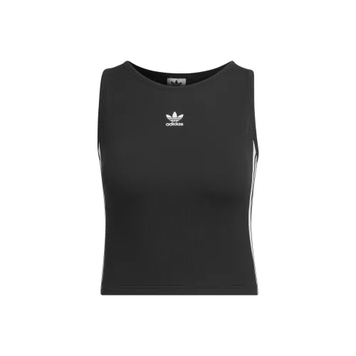 Adidas Originals 3 Stripes Майка Женская Черная