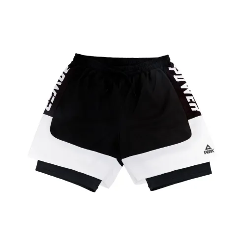 PEAK Повседневные плавательные шорты Мужские Черный Белый