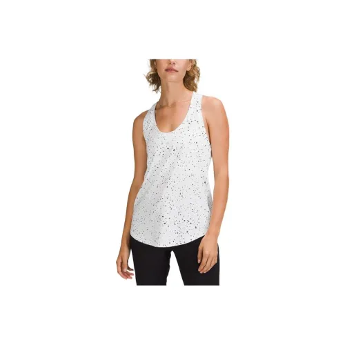 lululemon Love Майка Женская Splat Белый Графитовый Серый