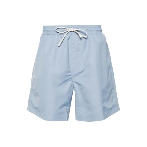 BRUNELLO CUCINELLI Пляжные шорты Мужские Синие