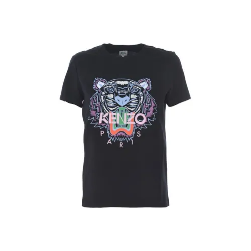 KENZO Черные Женские Футболки