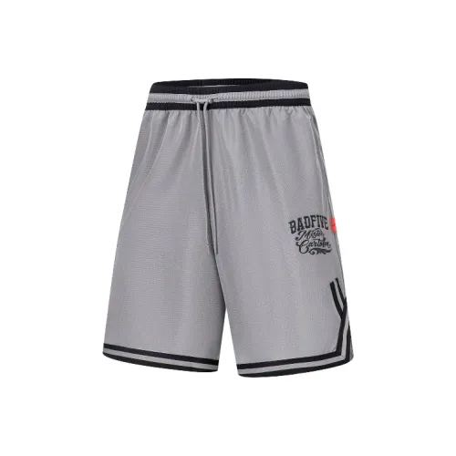 LINING Badfive Повседневные шорты Мужские Shark серый