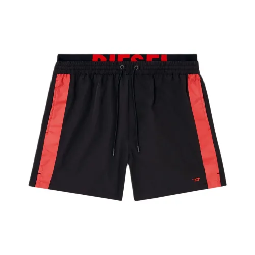 DIESEL Плавки Мужские Черные