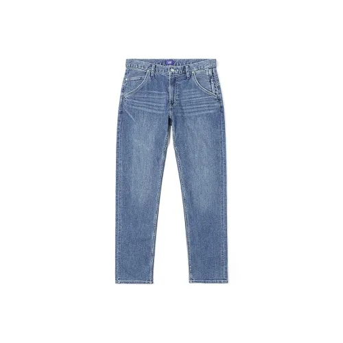 Lee Medium Blue Men's Jeans Ли Средне-синие Мужские Джинсы