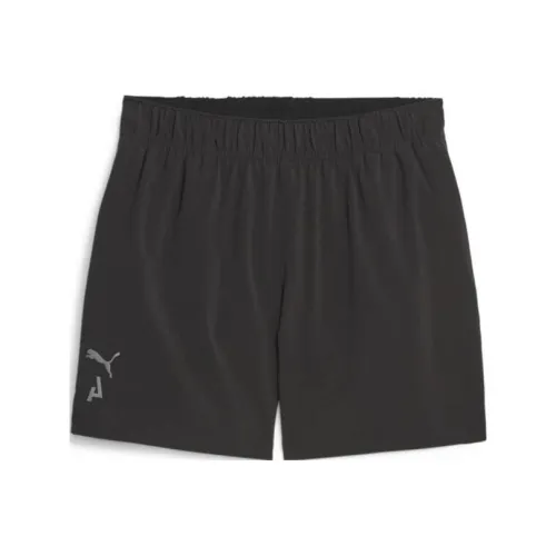 PUMA RUN ULTRAWEAVE 7 Короткие Повседневные Шорты Мужские Черные