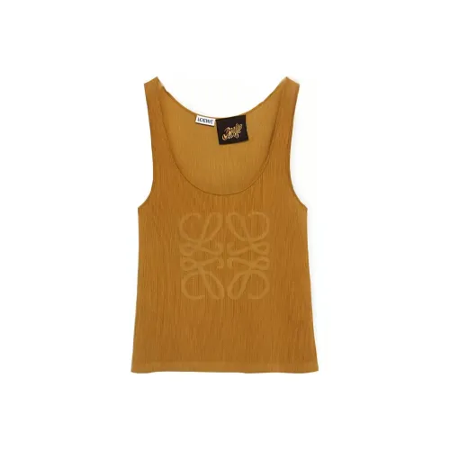 LOEWE SS23 Майка Женская CAMEL