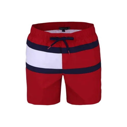 Tommy Hilfiger Плавательные шорты Мужские Красные