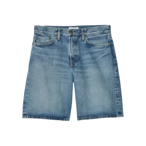 COS Blue Men's Denim Shorts COS Синие Мужские Джинсовые Шорты