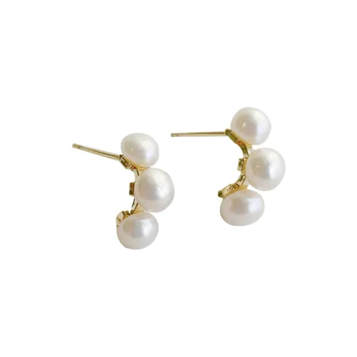 NATURALLYJOJO Серьги из меди женские золотые