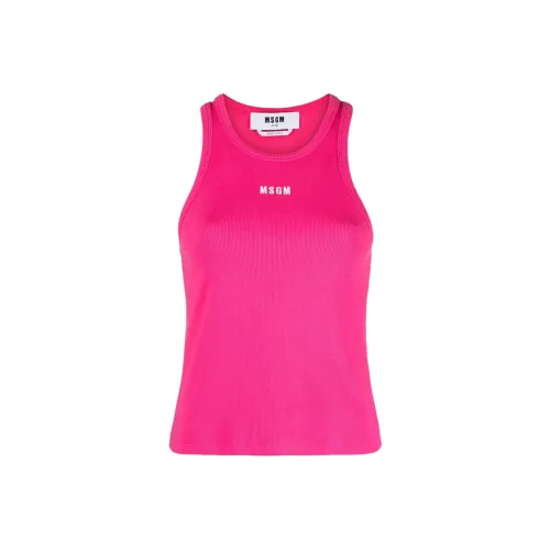 MSGM Розовые Женские Майки