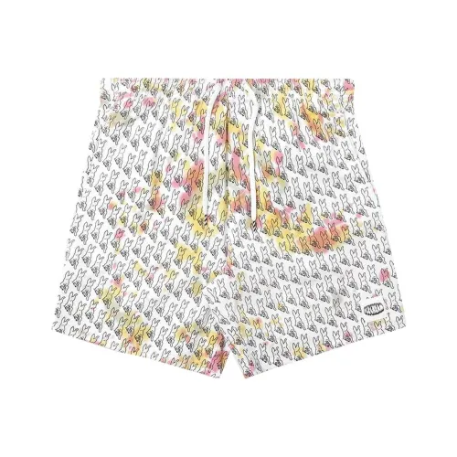 Ice Cream White Men's Casual Shorts Мороженое Белый Мужские Повседневные Шорты