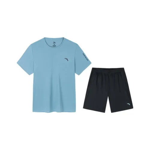 ANTA Variety Тренировки Коллекция Повседневная спортивная одежда Мужской Небесно-голубой