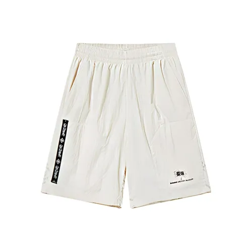 QIAODAN Повседневные шорты Мужские Сырой деним Сырой деним С принтом