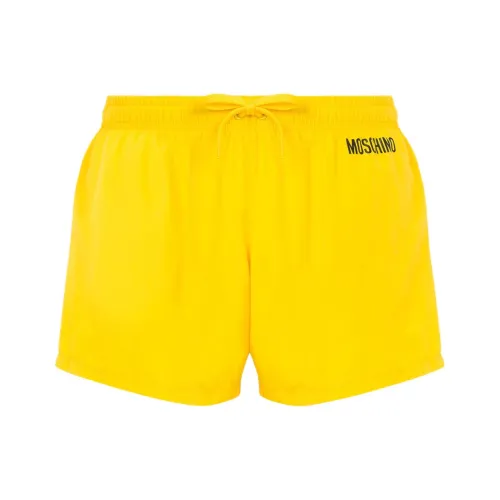 MOSCHINO Плавательные шорты Мужские Желтые