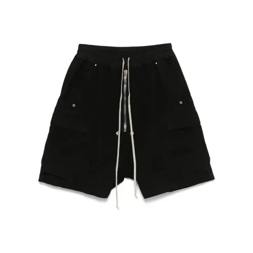 Rick Owens DRKSHDW Карго Шорты Мужские Черные