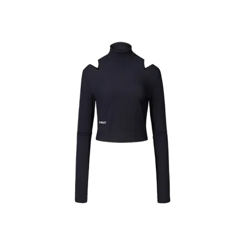 HOTSUIT Длинный рукав Т-рубашка Женская