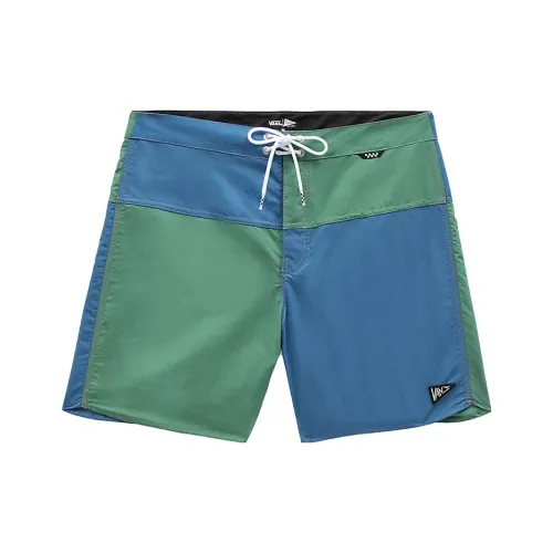 Vans Pilgrim Blocked 17' Boardshorts Повседневные шорты Мужские Зеленые