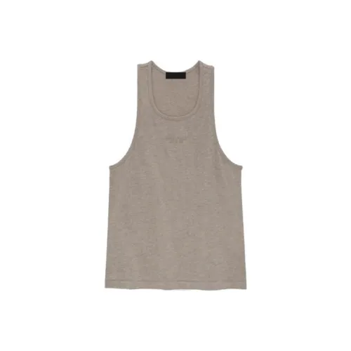 Fear of God Essentials Серый меланж/Серый меланж Женские майки
