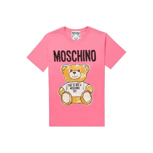 MOSCHINO Розовые Женские Футболки
