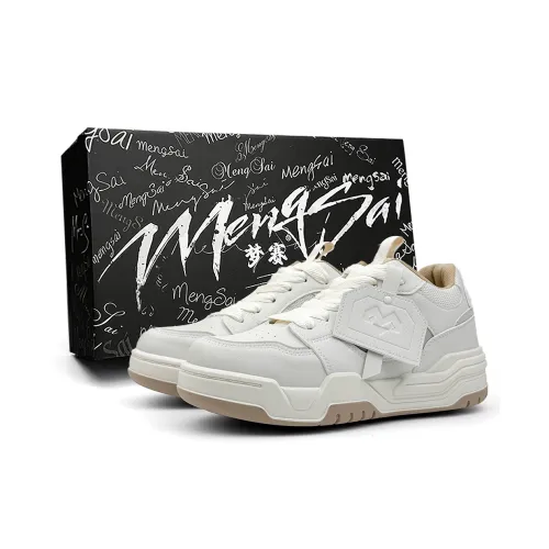 Mengsai Амортизация Покрытие И Устойчивость к Износу Низкий Топ Скейтборд Кроссовки Мужские Морозно-Белые