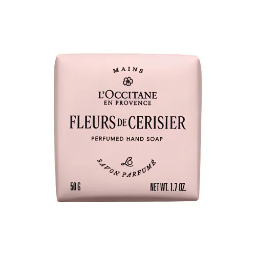 LOCCITANE 2025 Christmas Collection Вишневый цветок Аромат Мыло Питательное Вишневый цветок 50г