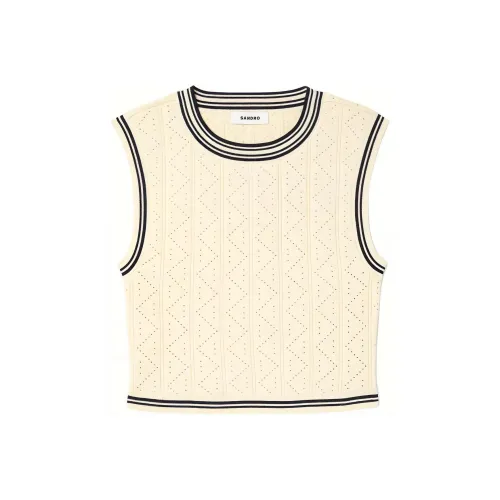 Sandro Майка Женская Светло-Янтарная